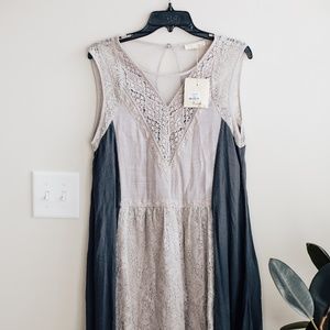 NWT Ryu Lace Shift Dress